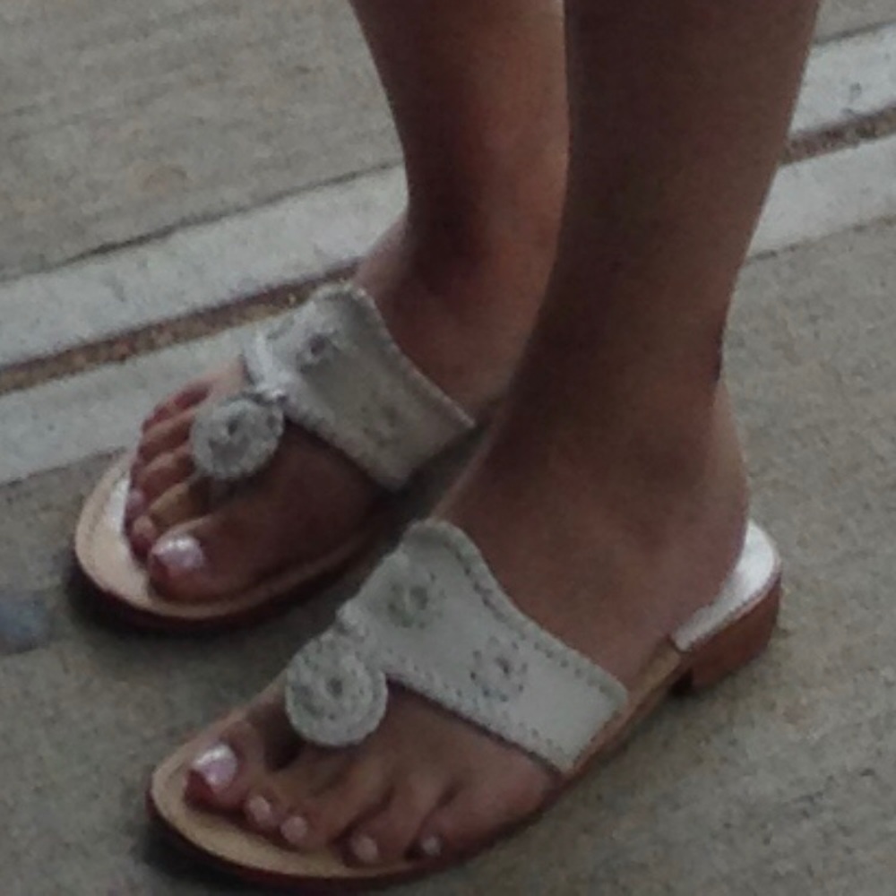 LOOK NEW WHEN WORN White Jack Rogers